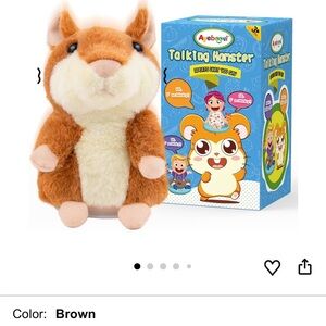 Talking Hamster Toy - Brown